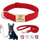 Personalized Dog Collar / Lead Set